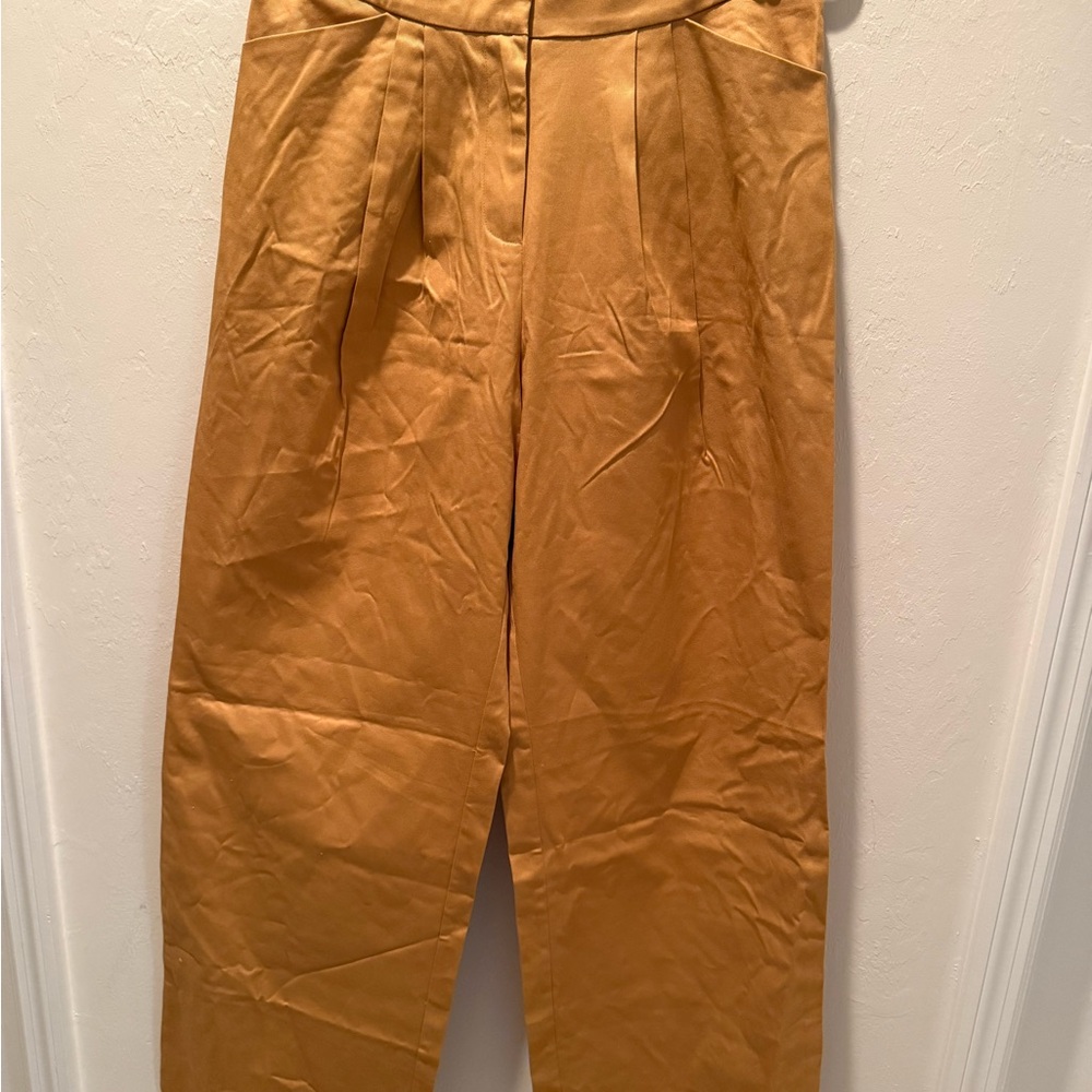 Women's Gabriel Union Mustard Flare Pants - Size M -NWOT